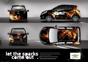 WTCC Design Let the Sparks come out