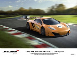 McLaren GT3 Rennwagen