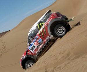 Mini Unfall Rallye Dakar 2011