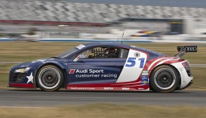 Audi R8 GRAND AM Daytona Test