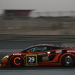 Lamborghini St.-No. 29 24h Dubai in the twilight