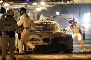BMW Sebring 12 Stunden Rennen 2012 Boxenstop
