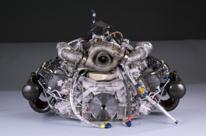 Motor Audi R18 Turbo VTG Lader Le Mans