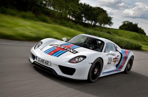 Porsche Spider 918 Martini