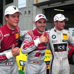Miguel holt mit seinem RS5 die Pole, Marco Wittmann startet von Platz zwei und vom dritten Platz Adrien Tambay