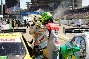 DTM zeigte große Rad an Rad Duelle - Glock P1 und Paffett P3 | foto: aos