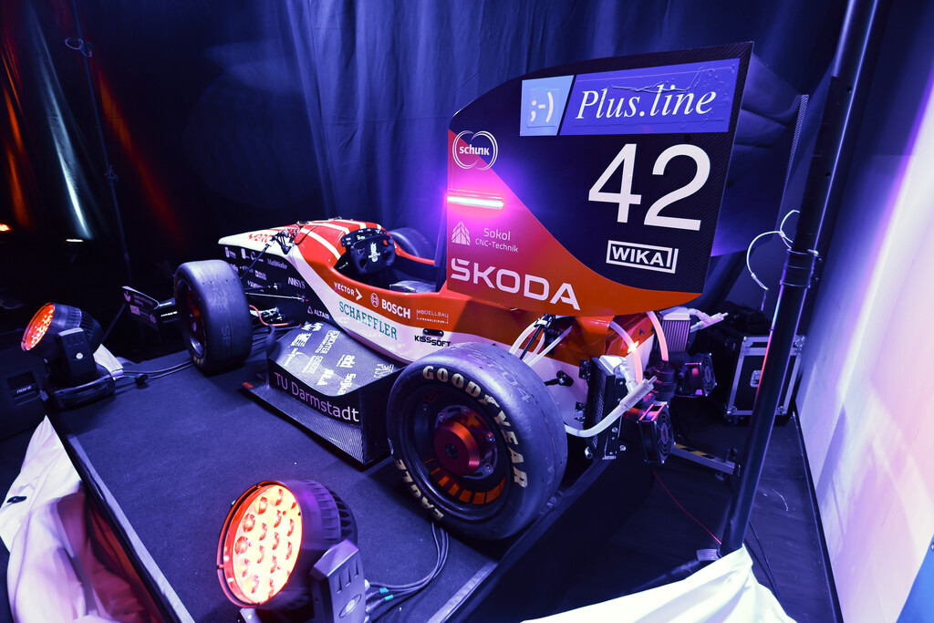 Formula-Student-Rennwagen des Teams Dart Racing von der TU Darmstadt