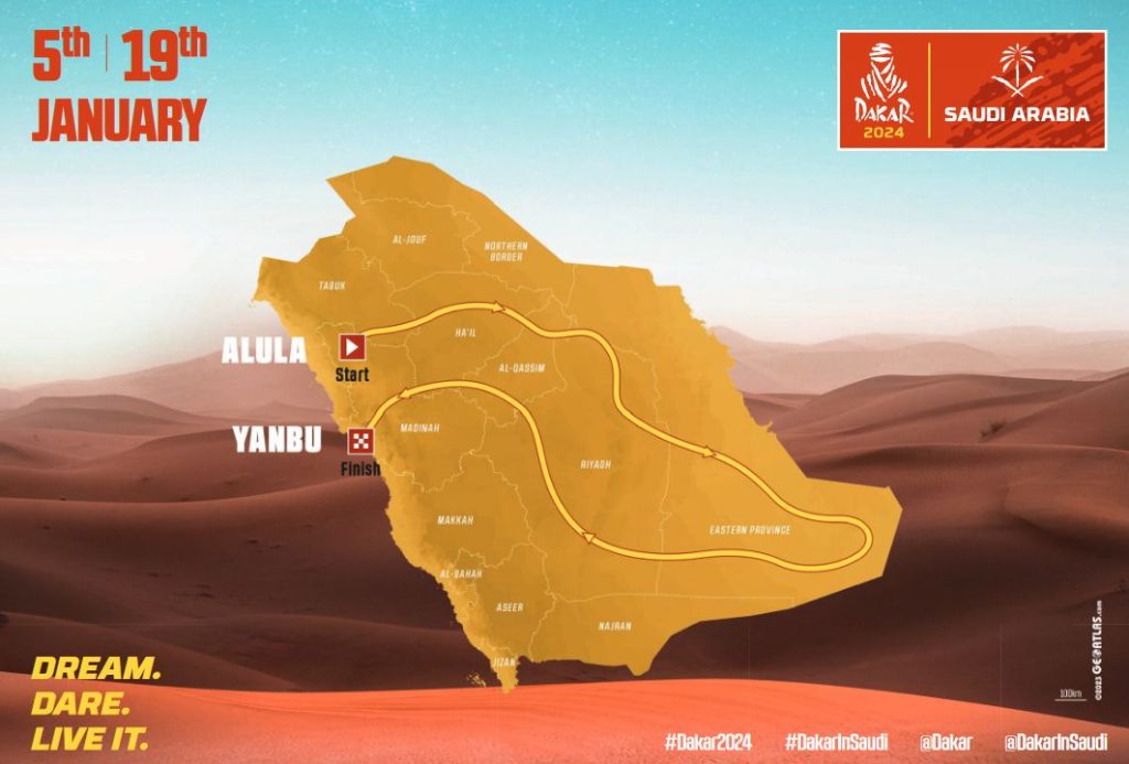 Route Dakar 2014