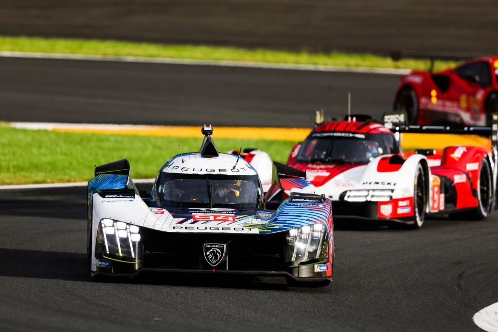 WEC 2023 Peugeot Sport Fuji