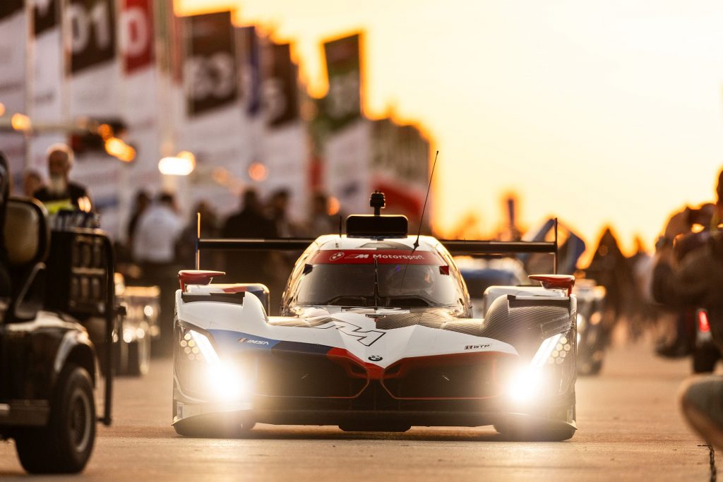 Sebring (USA) 2024. IMSA SportsCar Championship BMW M Team RLL LMDh, #25 BMW M Hybrid V8, Connor De Phillippi, Nick Yelloly, Maxime Martin