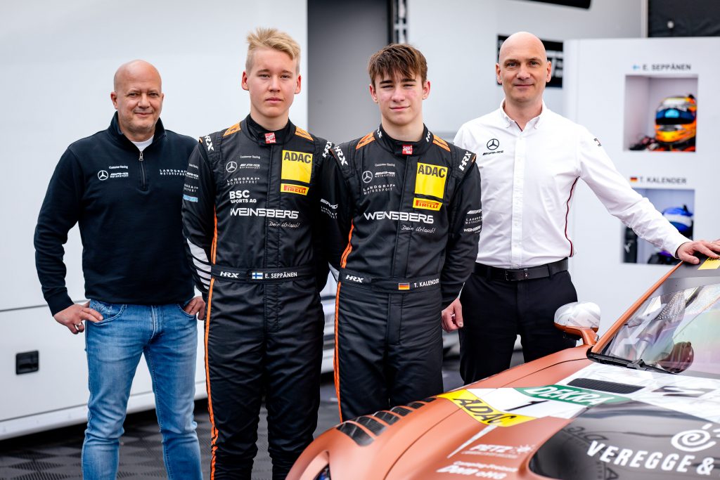 Klaus Landgraf, Elias Seppänen, Tom Kalender, Stefan Wendl, LANDGRAF Motorsport