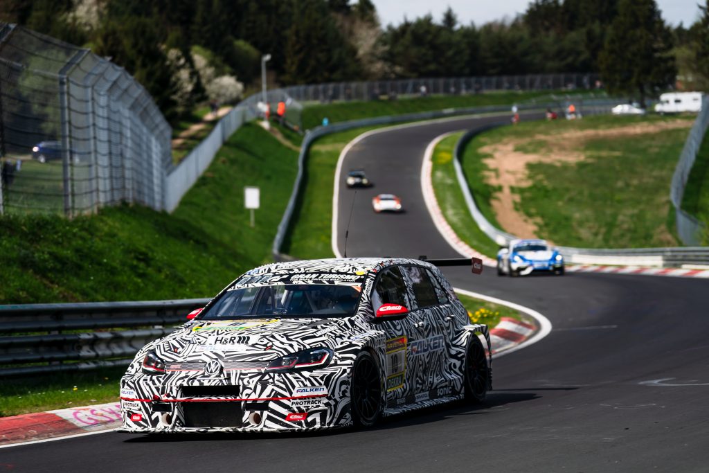 ADAC 24h Nürburgring Qualifiers 2024 - Max Kruse Racing Golf Zebra Start Nr 10