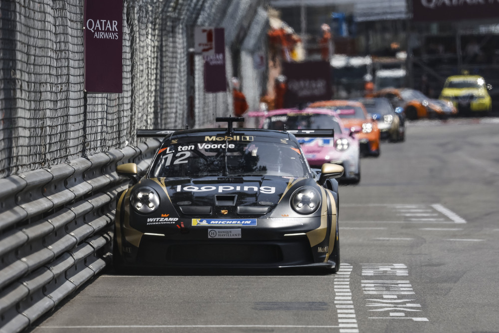 Porsche 911 GT3 Cup, Schumacher CLRT (#12), Larry ten Voorde (NL), Porsche Mobil 1 Supercup 2024, Monte-Carlo (MC)